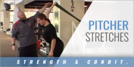 Post Workout Stretching for Pitchers