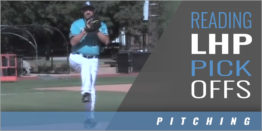 Reading Left-handed Pitchers Pick Off Moves - Gary Gilmore - Coastal Carolina Univ. [VIDEO]