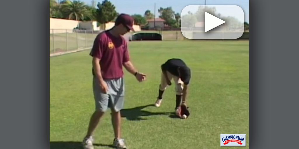 Outfielders Drill Crow Hop Brandon Buck Mountain Pointe HS (AZ