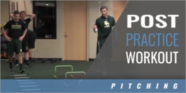 Pitchers - Post Practice Workout - Baylor Univ.
