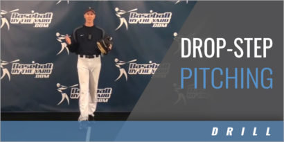 Drop-Step Pitching Drill - Baseball By The Yard