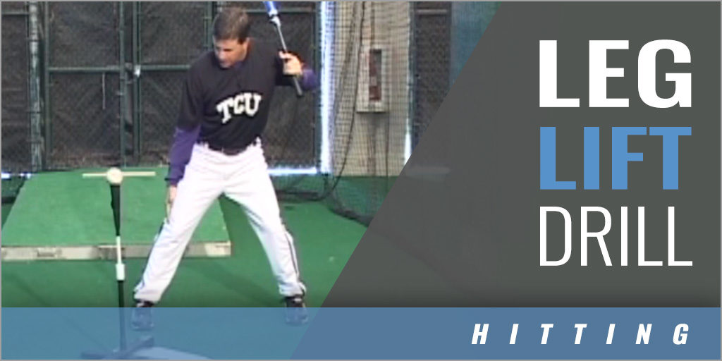 Hitting Leg Lift Drill TCU Baseball Coaches Insider