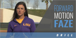 Pitching - Forward Motion Faze Drill with Beth Torina - LSU