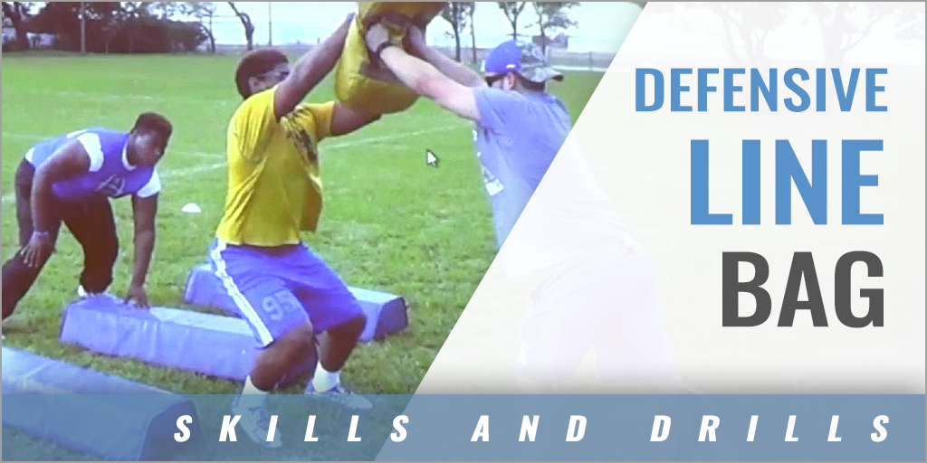 Defensive Line Bag Drills – Robert VanSickle – Nike Coach of the