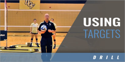 Setting Drill Using Targets with Todd Dagenais - UCF