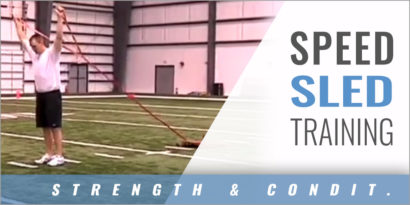 Linemen Speed Sled Training with Dan Dalrymple - New Orleans Saints