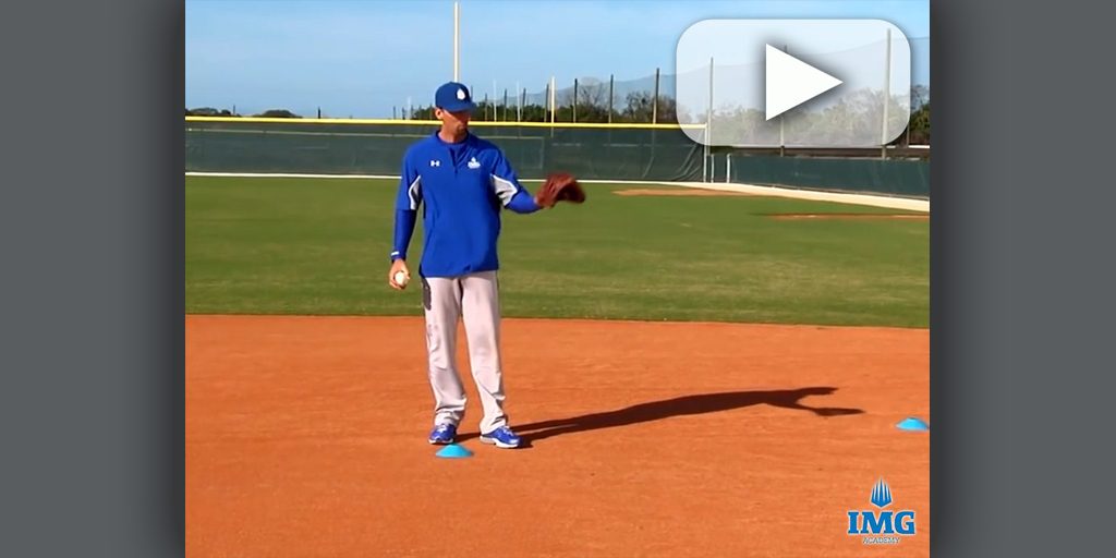 First Base Drills - Fundamentals of First Base Series by IMG Academy  Baseball Program (4 of 4) 