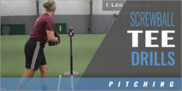 Pitching - Screwball Tee Drills with Kim Borders - Campbellsville University