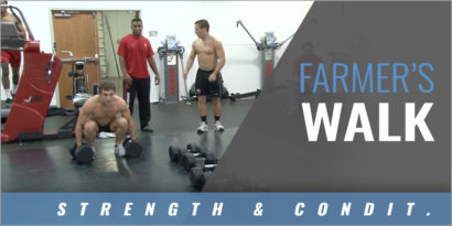 Strength and Conditioning: Farmer's Walk - Ohio State Wrestling