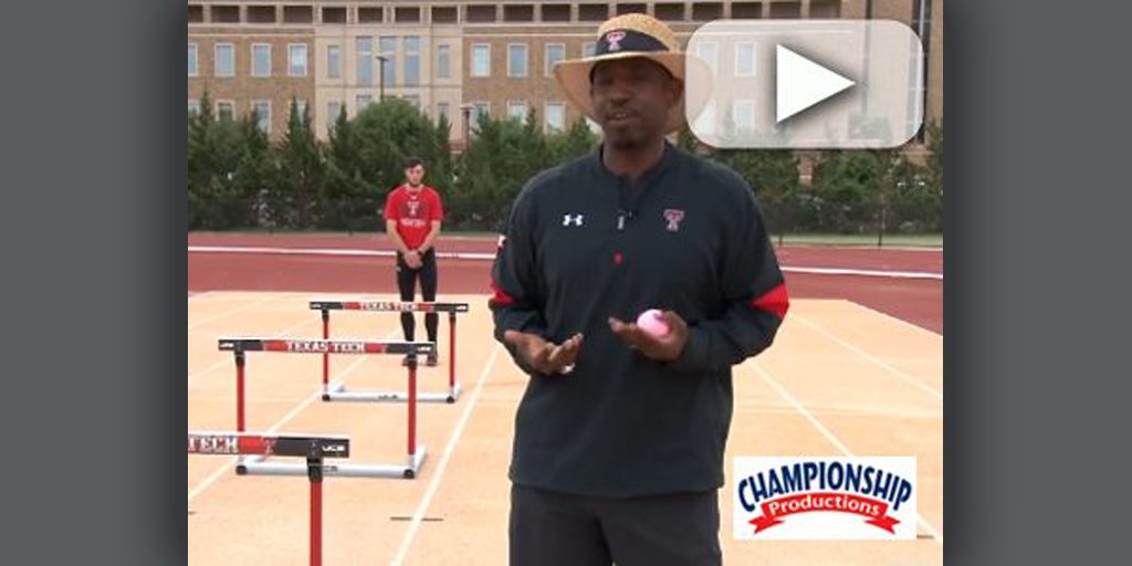 High Jump Hurdle Drills James Thomas Texas Tech Univ. [VIDEO] Coaches Insider