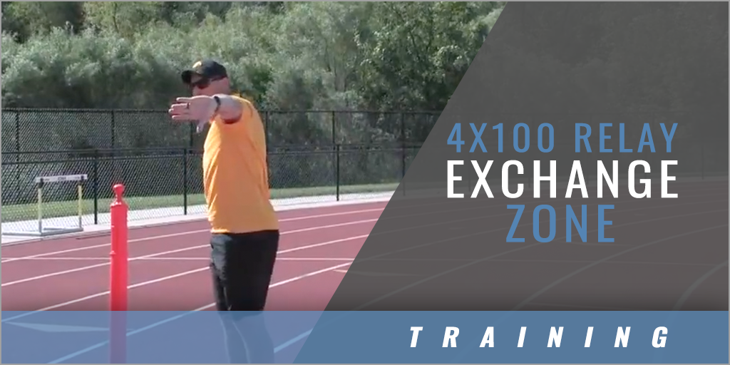 4×100 Relay Exchange Zone – Joey Woody – Univ. of Iowa [VIDEO