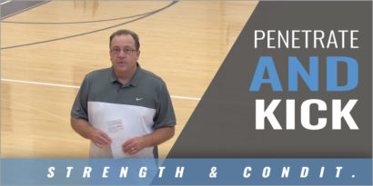 Penetrate and Kick Shooting Drill with Pat Clatchey - Mount St. Joseph HS (MD)