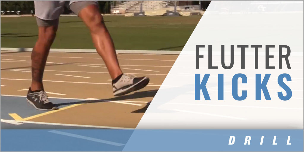 Sprints Flutter Kicks Drill Terrence Trammell Coaches Insider