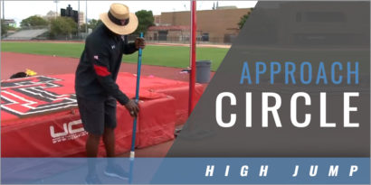 High Jump: Approach Circle