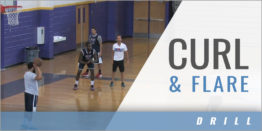 Curl and Flare Shooting Drill