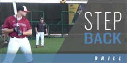 Hitting: Starting the Swing, Step Back Drill