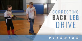 Pitching: Correcting Back Leg Drive
