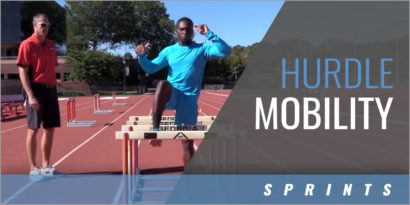 Sprints: Hurdle Mobility Warmup