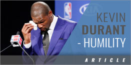 Humility - Kevin Durant
