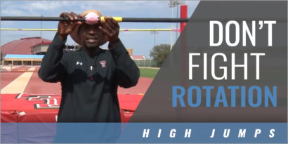 High Jump: How to Improve Rotation