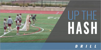 Offense: Up the Hash Ground Ball Drill