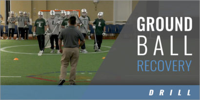 Ground Ball Recovery Drill