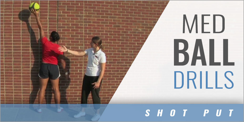 Shot Put Medicine Ball Drills with Erin Wibbels Coaches Insider
