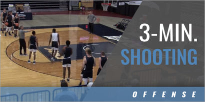 Three-Minute Team Shooting Drill