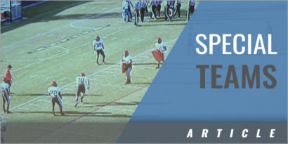 Special Teams Techniques and Drills
