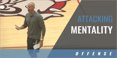 Attacking Mentality for Beating a Zone Defense