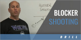 Blocker Shooting Drill