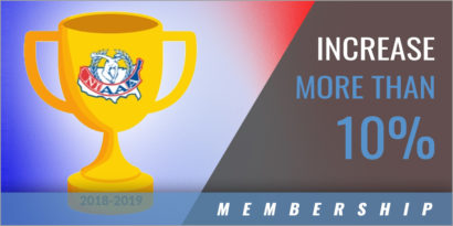 States With a Membership Increase of More Than 10%