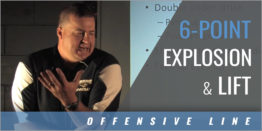 Offensive Line: Inside Zone 6-Point Explosion and Lift Drill