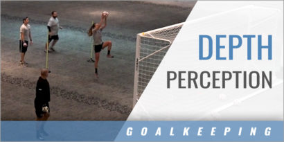 Goalkeeper Depth Perception High Ball Drill