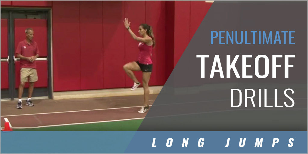 Long Jump Penultimate Takeoff Drills with Kyle Tellez Univ. of