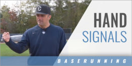 Baserunning Hand Signals