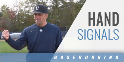 Baserunning Hand Signals