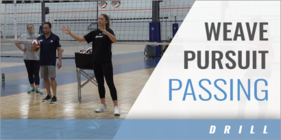 Weave Pursuit Passing Drill