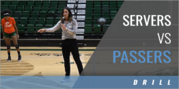 Servers vs Passers Drill