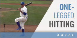 One-Legged Hitting Drill