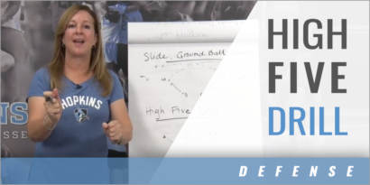 High Five Defensive Drill