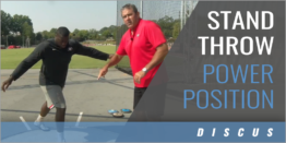Discus Stand Throw Power Position