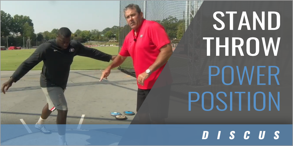 Discus Stand Throw Power Position with Don Babbitt Univ. of