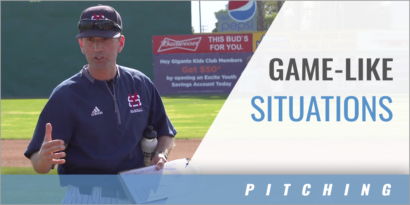 Practice Mental Training for Pitchers in Game-Like Situations