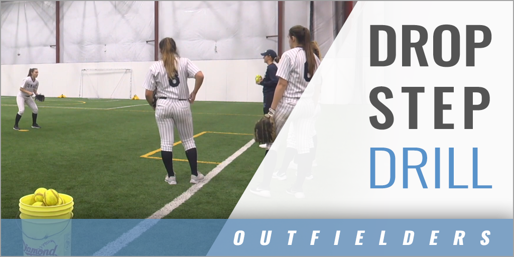 Outfielder’s Drop Step Drill with Molly Bolibaugh DMACC Coaches Insider