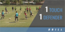 Channel Game: 1 Touch 1 Defender with Brian McMahon – (Retired) Palm Beach Atlantic Univ.