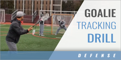 Goalie Tracking Drill