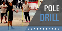 Goalkeepers Pole Drill
