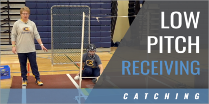 Catchers: Low Pitch Receiving Drills