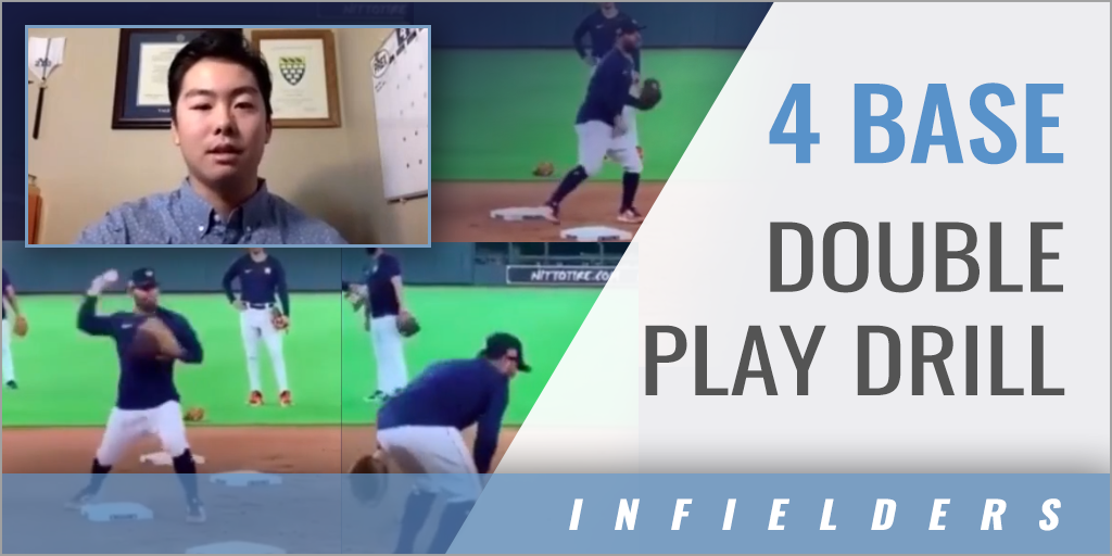 Four Base Double Play Drill with Dai Dai Otaka Johns Hopkins Univ